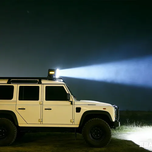 Miniatura 7 de Luz de búsqueda LED con control remoto para barco, foco marino de 60 W, 6000 lm, rotación de 360°, 6000 K, auto-reset, para caza y búsqueda, negra