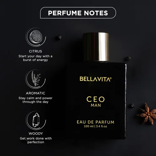 Miniatura 3 de Bellavita - Combo de perfume de lujo para hombre y mujer, set de regalo para mujer y CEO Man Limón, lavanda, tonka, bueno, picante Larga