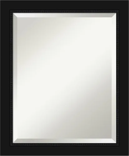 Miniatura 69 de Amanti Art Espejo de baño de madera, espejo de pared negro Ashton para usar como espejo de tocador de baño sobre el fregadero