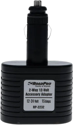 Miniatura 2 de Roadpro RP-2232 Adaptador de encendedor de cigarrillos de 12 voltios y 2 salidas