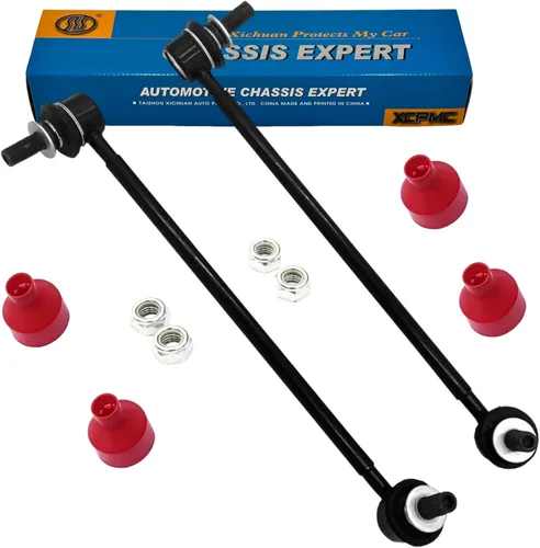 Miniatura 27 de K750188 K750189 Kit de enlace de extremo de barra estabilizadora de suspensión delantera, 2 piezas de repuesto automotriz izquierda derecha