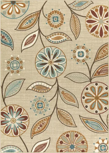 Miniatura 51 de Maples Rugs Reggie - Alfombra de pasillo floral, fabricada en Estados Unidos, lavable, antideslizante, alfombra de interior para cocina, pasillo