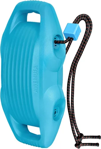 Miniatura 10 de AWEMUFA Defensas de Barco Fáciles de Instalar Parachoques para Atraque Defensa Ideal para Pontón, Lobina, Moto Acuática y Barcos de Pesca Gris