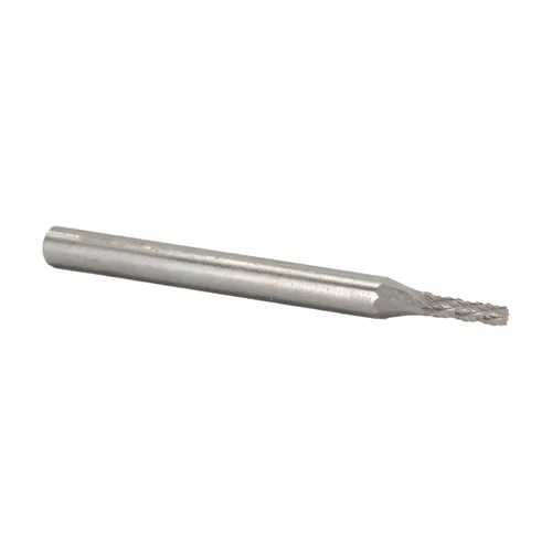 Miniatura 86 de Drill America SA-1 Rebaba de carburo/lima giratoria cilíndrica de doble corte para amoladora de troquel de 1/4" de diámetro x 5/8" de longitud