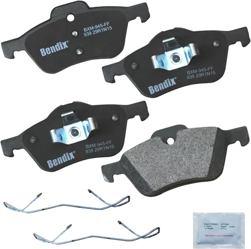 Miniatura 108 de Pastillas de freno delanteras cerámicas Bendix Priority1 CFC2302 para Hyundai Elantra 2021, Sonata 2022-2020, Kia K5 2023-2021