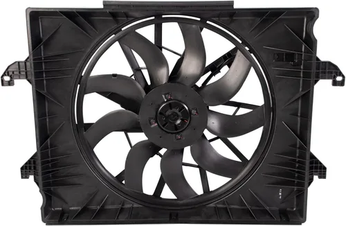 Miniatura 8 de TRQ Conjunto de ventilador de refrigeración dual del radiador compatible con Toyota Highlander 2008-2013 TO3115155