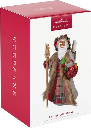 Miniatura 3 de Hallmark Keepsake Adorno de Navidad 2022, Papá Negro Navidad