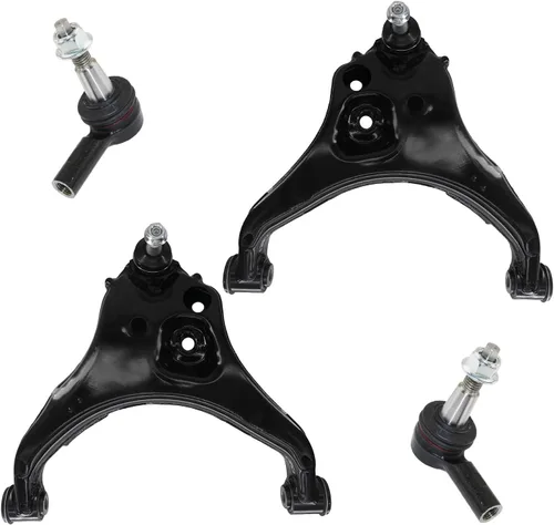 Miniatura 55 de Detroit Axle - Brazos de control superiores traseros para Chrysler 300 Dodge Challenger Charger Magnum, reemplazo del conjunto de brazos de control