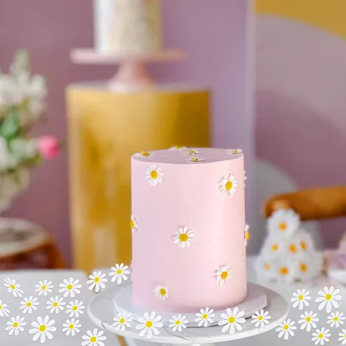 Miniatura 3 de 250 piezas de confeti de margaritas blancas para mesa de margaritas baby shower, flores, cumpleaños, despedida de soltera, boda, aniversario