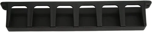 Miniatura 9 de Soporte horizontal para caña de pescar, montaje en la pared, material de PVC ABS, soporte de pared para el hogar