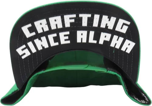 Miniatura 3 de Minecraft Crafting Since Alpha - Gorra de Snapback para niños, color negro