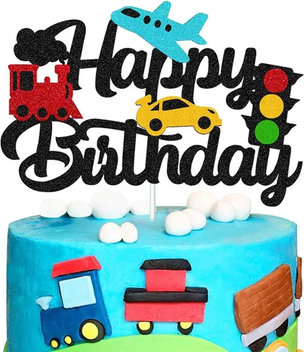 Miniatura 8 de Fast One - Decoración para pastel de primer cumpleaños, decoración de pastel de carreras con purpurina y temática de bandera a cuadros, suministros