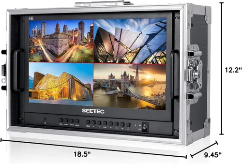 Miniatura 8 de ATEM156-CO - Monitor de director de transmisión en vivo de 15.6 pulgadas con 4 entradas HDMI, pantalla dividida cuádruple para ATEM Mini Video