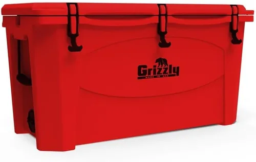 Miniatura 2 de Grizzly 100 Cooler Cofre de hielo de 100 cuartos de galón duradero con aislamiento rotomoldeado Fabricado en Estados Unidos Garantía de por