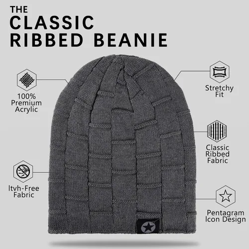 Miniatura 4 de Gorro de invierno para hombre y mujer