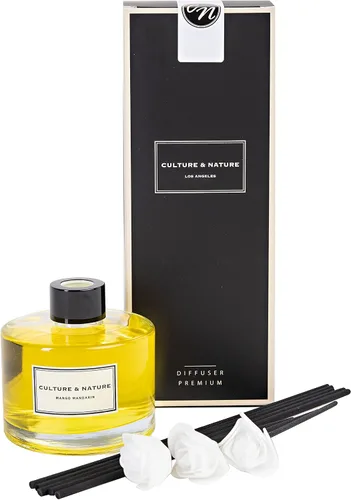 Miniatura 2 de Culture & Nature - Difusor de varillas de 6.7 onzas líquidas - Mango y mandarina