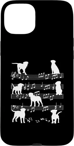 Miniatura 8 de iPhone 11 Músico Perro Jugando en Notas Musicales Amante de la Música Piano Case
