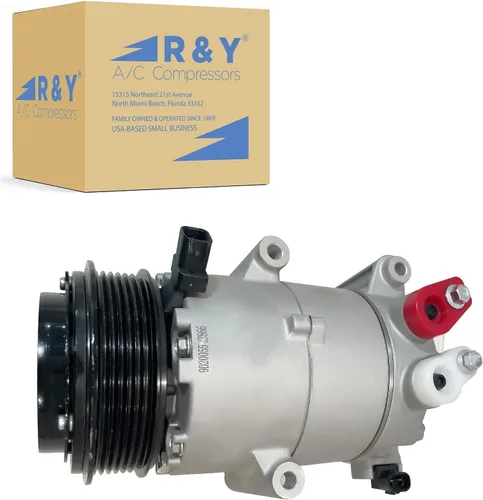 RYC - Compresor de CA y embrague de A/C AIH359 (se adapta a Ford Escape 1.5L, 1.6L 2013, 2014, 2015, 2016, 2017, 2018, 2019; compatible con Ford