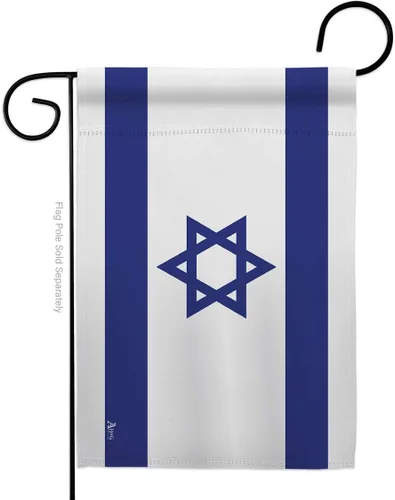 Bandera de Israel Bandera de Israel Decoración de la Habitación Pequeña Decoración de la Tumba Interior Banner de Patio Exterior Casa Colgante en la