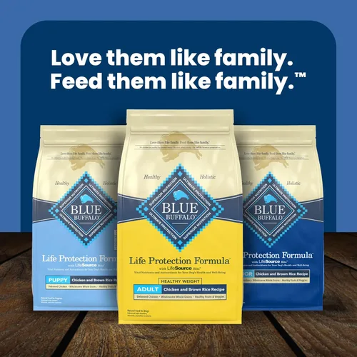 Miniatura 9 de Blue Buffalo Life Protection Formula Peso Saludable Alimento Seco para Perros Adultos, Apoya un Peso Ideal, Hecho con Ingredientes Naturales, Receta