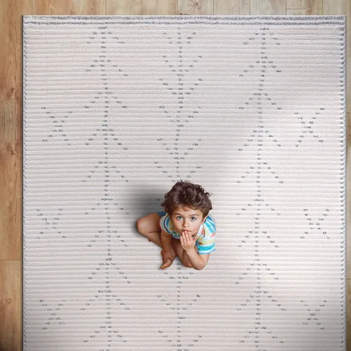 Miniatura 45 de CAMILSON Alfombras modernas de lujo para sala de estar, alfombra abstracta vintage de 4 x 6, suave, pelo medio, resistente a las manchas, fácil