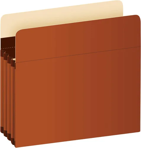 Pendaflex Carpetas tipo acordeón expandibles con bolsillos, extra duraderas, se expanden 3.5", tamaño carta, reforzadas con material Dupont Tyvek,