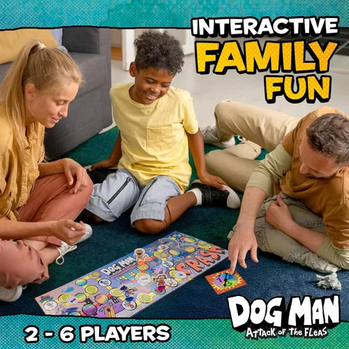 Miniatura 4 de University Games Dog Man: El ataque de las pulgas juego (UG-07010)