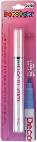 Conjunto marcadores de punta fina Uchida 6 unidades Decocolor