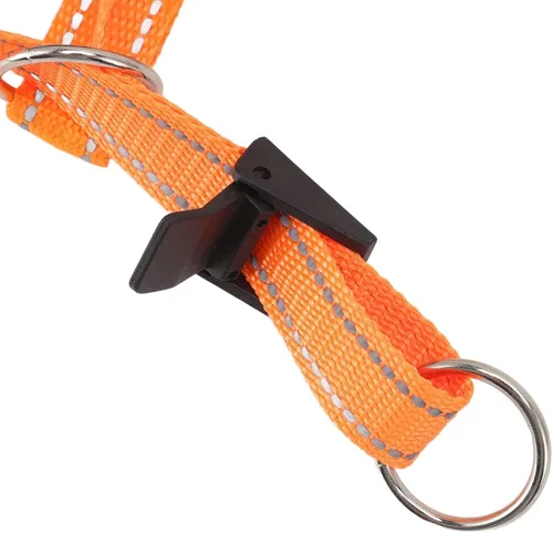 Miniatura 9 de TOPINCN Collar para la cabeza, cabestro de cabeza de perro con correa de seguridad, material de nailon con hebilla de metal, arnés para la cabeza