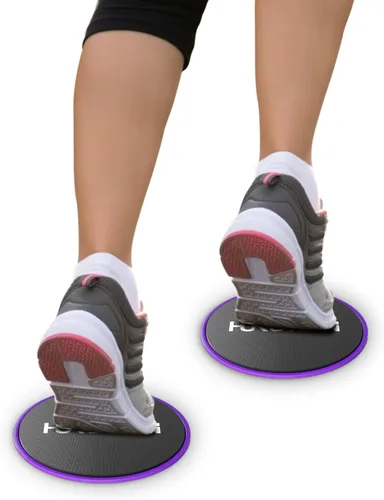 Miniatura 7 de Deslizadores de núcleo, discos deslizantes de ejercicio de doble cara para uso en alfombras y suelos de madera dura, aparato de fitness ligero