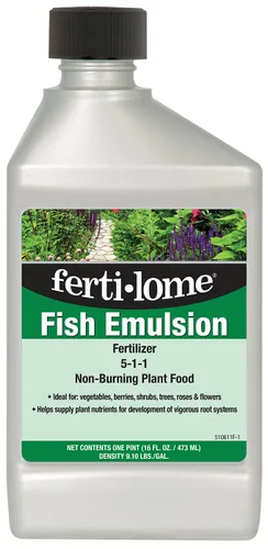 Miniatura 4 de Fertilome (10614) Fertilizante de emulsión de pescado 5-1-1 (1 galón)
