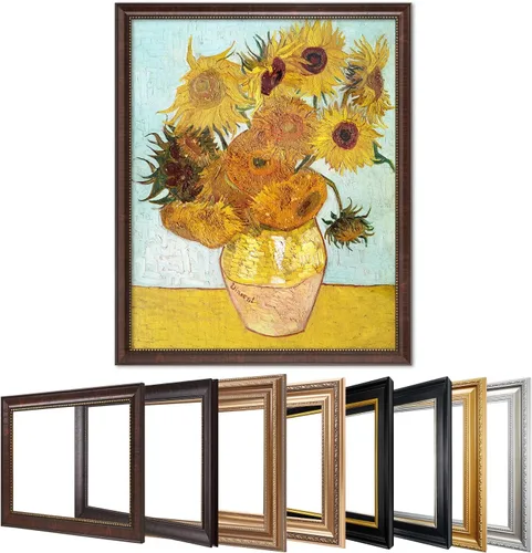 Miniatura 56 de DECORARTS - Serie de pinturas enmarcadas de Vincent Van Gogh (favoritos) – impresión giclée de arte en lienzo.