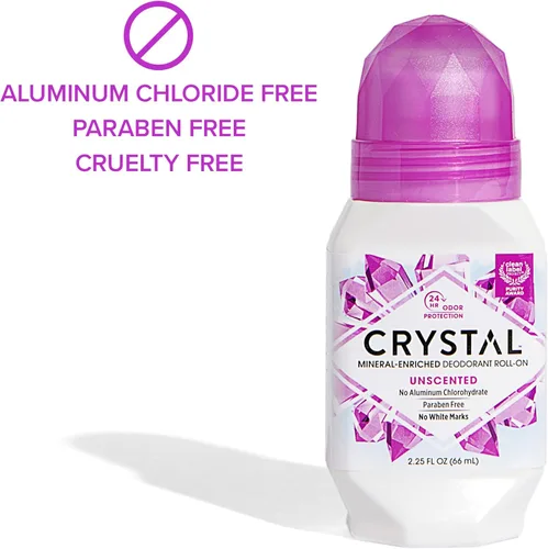 Miniatura 3 de Desodorante a bolilla para el cuerpo Crystal, 66,54 cc, paquete de 2