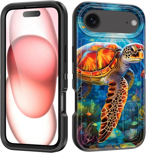 Miniatura 132 de Funda para iPhone Air con soporte integrado, a prueba de golpes, polvo y caídas, 3 capas, grado militar, funda protectora para iPhone Air de 6.5
