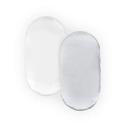 Miniatura 31 de Pro Goleem Sábanas de satén ajustables para Pack n Play, ideales para el cabello del bebé, sensación de seda suave, 27 x 39 pulgadas, sábana Negro
