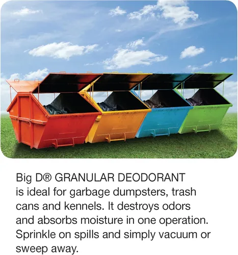 Miniatura 4 de Big D 150 desodorante granular absorbente de humedad, fragancia de limón, 16 onzas (paquete de 12) – Absorbe derrames accidentales para una fácil