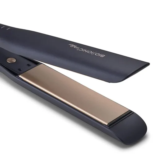 Miniatura 6 de Bio Ionic GoldPro Hair Straightener, Blue, Moisturizing Heat Technology & 24K Gold MX, Hair Straightening Iron for Sleek Styles & Flat Iron Curls