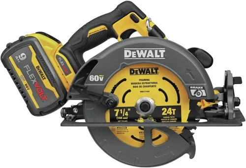 Miniatura 4 de DEWALT FLEXVOLT 60V MAX* Sierra circular con kit de freno, 7-1/4 pulgadas (DCS578X2)