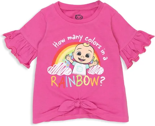 Miniatura 2 de CoComelon JJ Baby - Paquete de 3 camisetas para bebés a niños pequeños, Multicolor