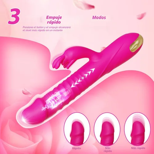 Miniatura 2 de SUPOLA - Consoladores con vibrador de empuje, juguetes sexuales para adultos para mujeres - Juguetes sexuales, consoladores, vibrador de punto G