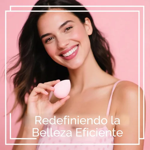 Miniatura 6 de Juego de esponjas de maquillaje BS-MALL con estuche de almacenamiento, 7 piezas para líquidos, crema y polvo, base SAVE con 1 mini esponja de A-Rosa