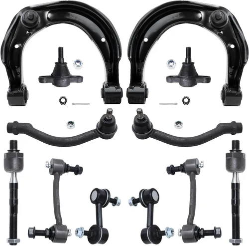 Miniatura 52 de Detroit Axle - Kit de extremo delantero para Ford 1998-2001 Explorer Mercury Mountaineer, 4 barras estabilizadoras delanteras y traseras, 2 brazos