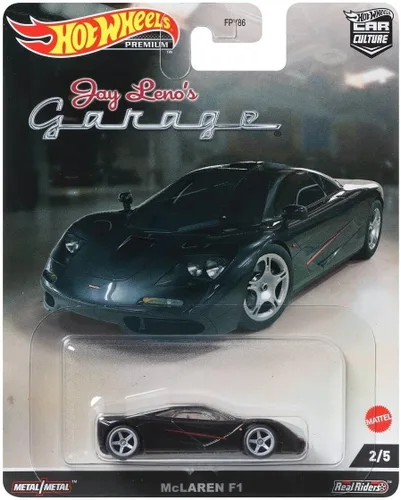 Miniatura 3 de Hot Wheels Car Culture 2022 Jay Leno's Garage - Paquete completo de 5 (FPY86‑957N) Mercedes‑Benz 300 SL, McLaren F1, Corvair Yenko Stinger '66