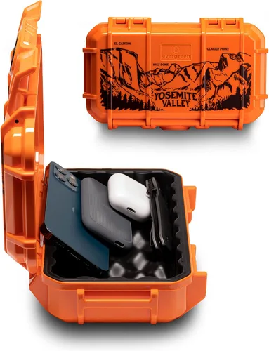 Miniatura 9 de Evergreen 56 ToughBox - Caja Protectora EDC Dry Box fabricada en Estados Unidos para la organización de cámaras, teléfonos, camping, pesca, Negro