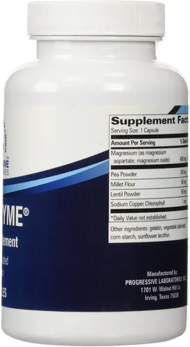 Miniatura 3 de Suplemento Magnezyme, 100 unidades por Progressive Labs