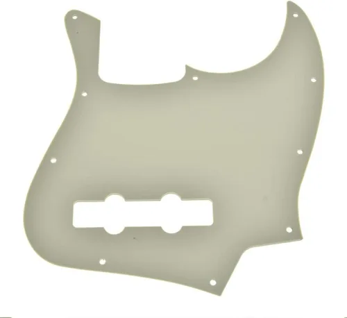 Miniatura 3 de KAISH Lefty 4 cuerdas J Bass estilo Golpeador zurdo Bass Pick Guard Scrach Plate para USA/México Jazz J Bass Aged Pearl