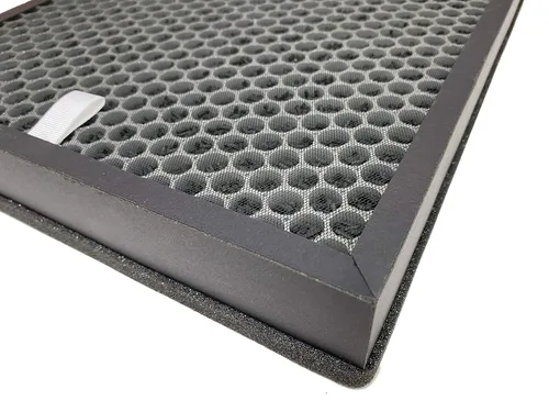 Miniatura 2 de Paquete de 2 filtros de carbono Nispira True HEPA de repuesto compatibles con el purificador de aire Coway Airmega Max2 400S 400. 10.88" x 1.75" x