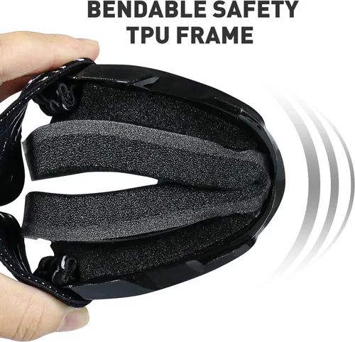 Miniatura 6 de Gafas de Motocross para Niños y Jóvenes - Gafas Off Road para Bicicleta de Cross y Motocicleta MX con Lentes de Protección UV Antiempañamiento
