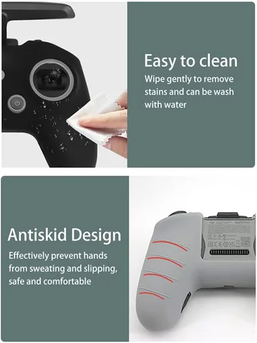 Miniatura 6 de Funda de silicona a prueba de arañazos para DJI Avata/FPV Remote Controller 2 Funda protectora a prueba de polvo a prueba de arañazos RC Quadcopter
