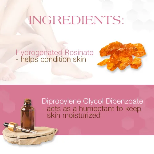 Miniatura 3 de GiGi Cera Crème Wax para depilación con microondas para cara y cuerpo, fórmula de cera suave y gentil para cabello fino a grueso, depilación en Cera
